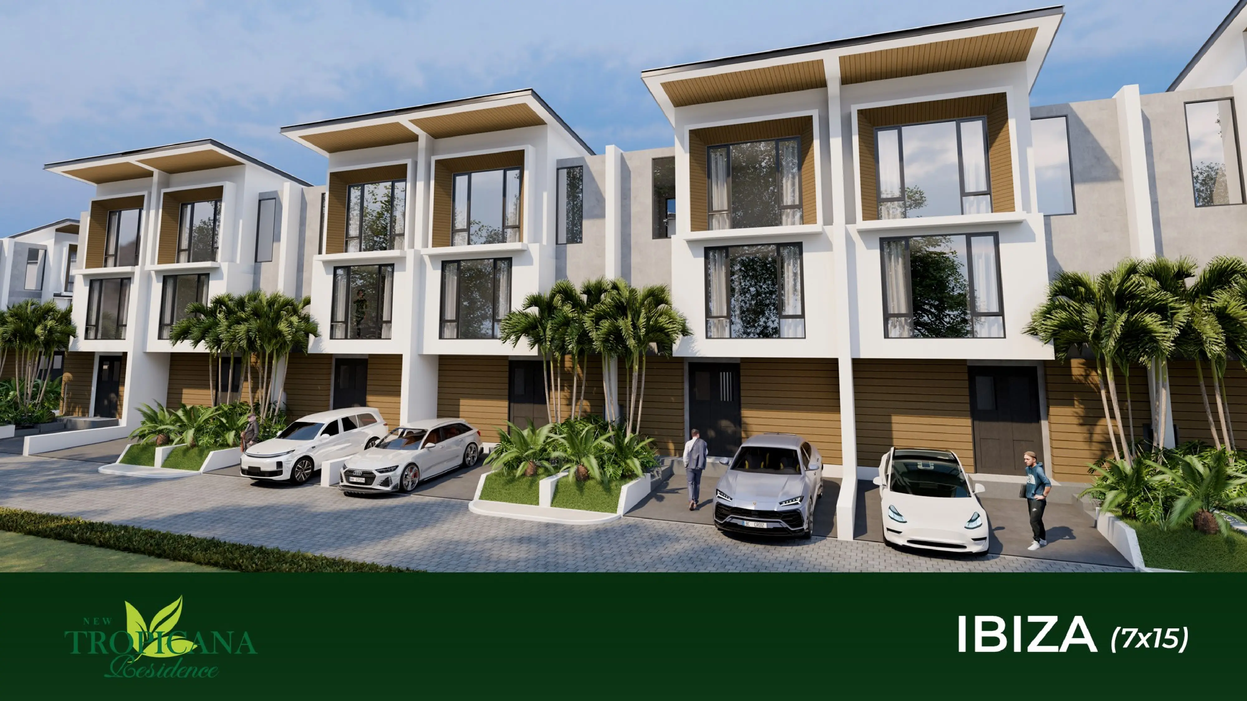 Ibiza from outside view