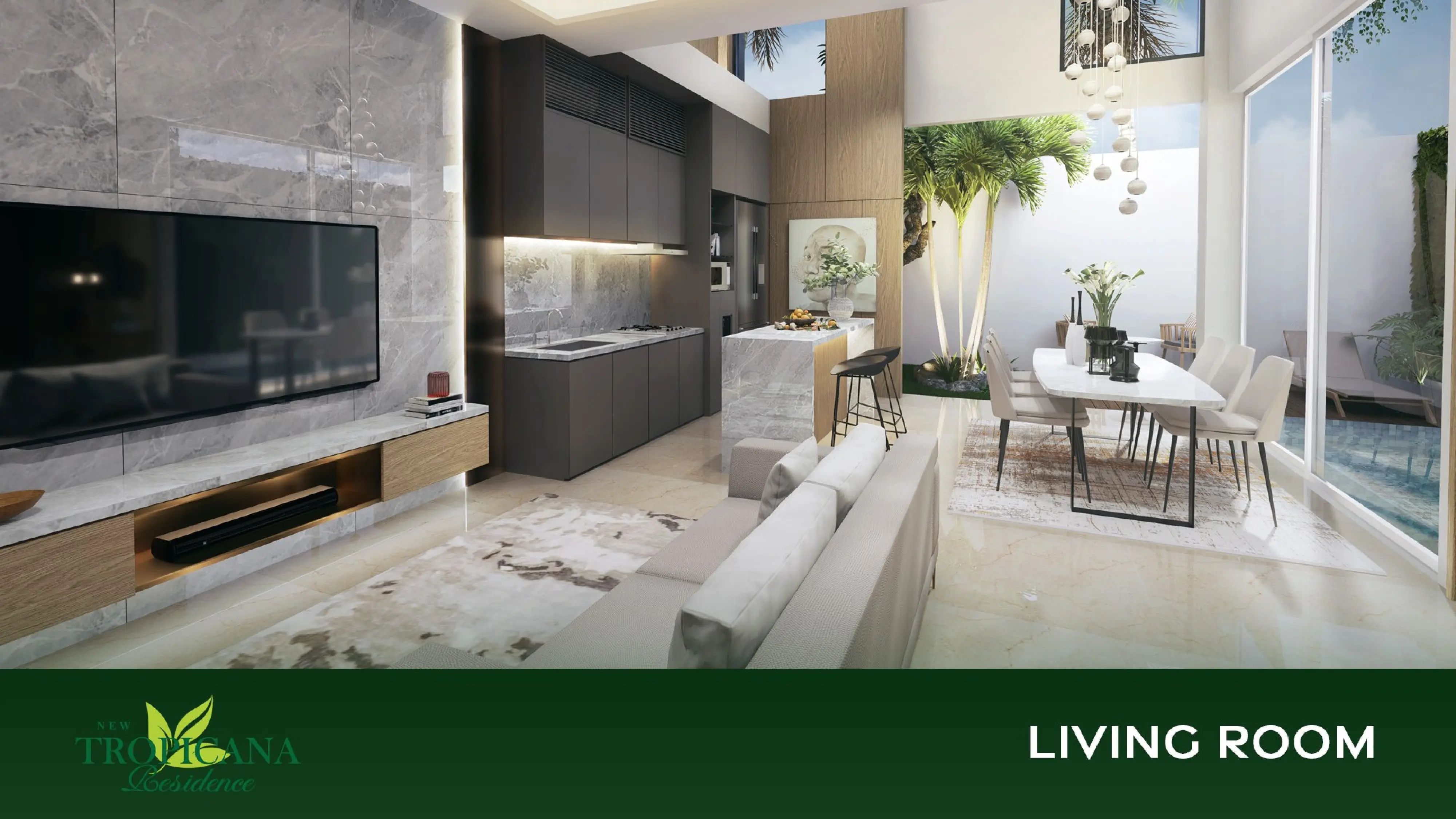 Maldives living room