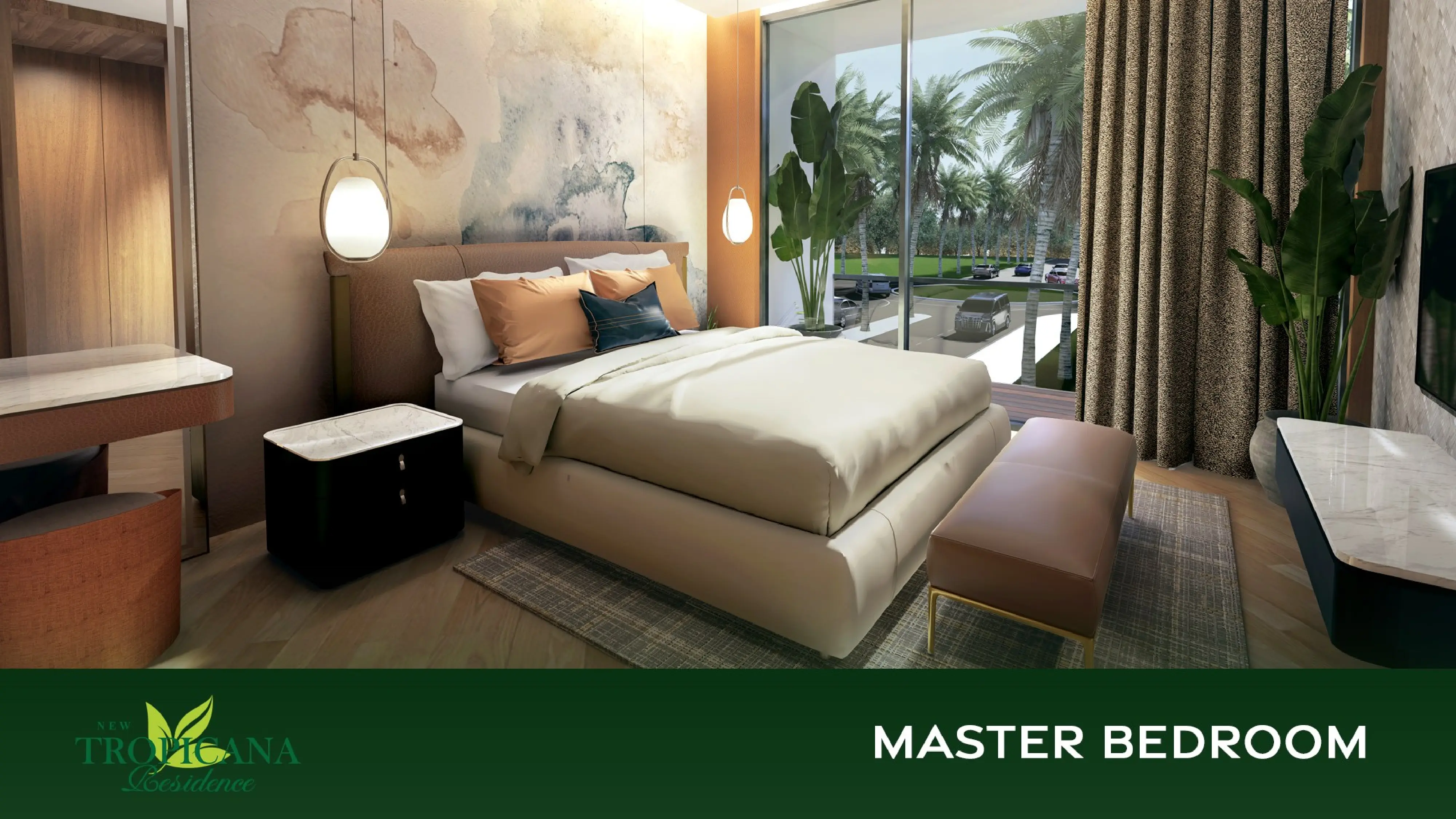 Maldives master bedroom